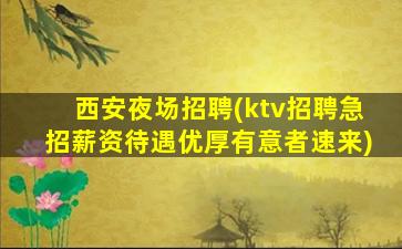 辽宁KTV招聘